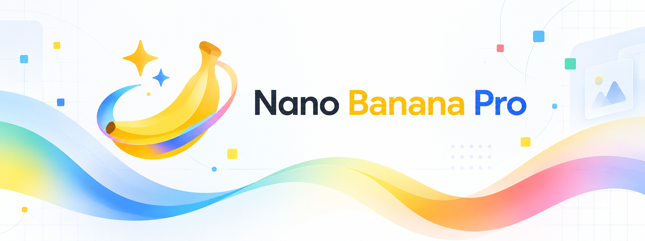 Nano Banana Pro原创科技页眉 — AI image creation