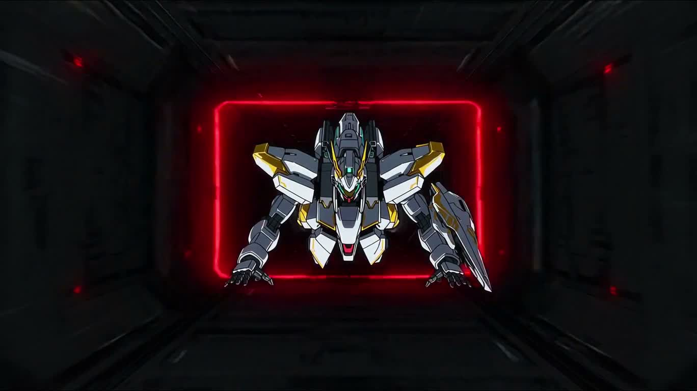 Mecha bạch kim phá vỡ tàu sân bay quỹ đạo