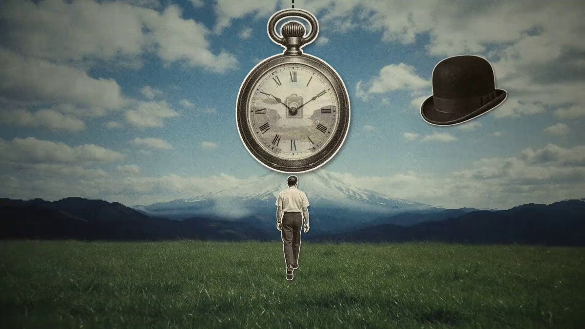 风景无限缩放循环动画 — AI video creation