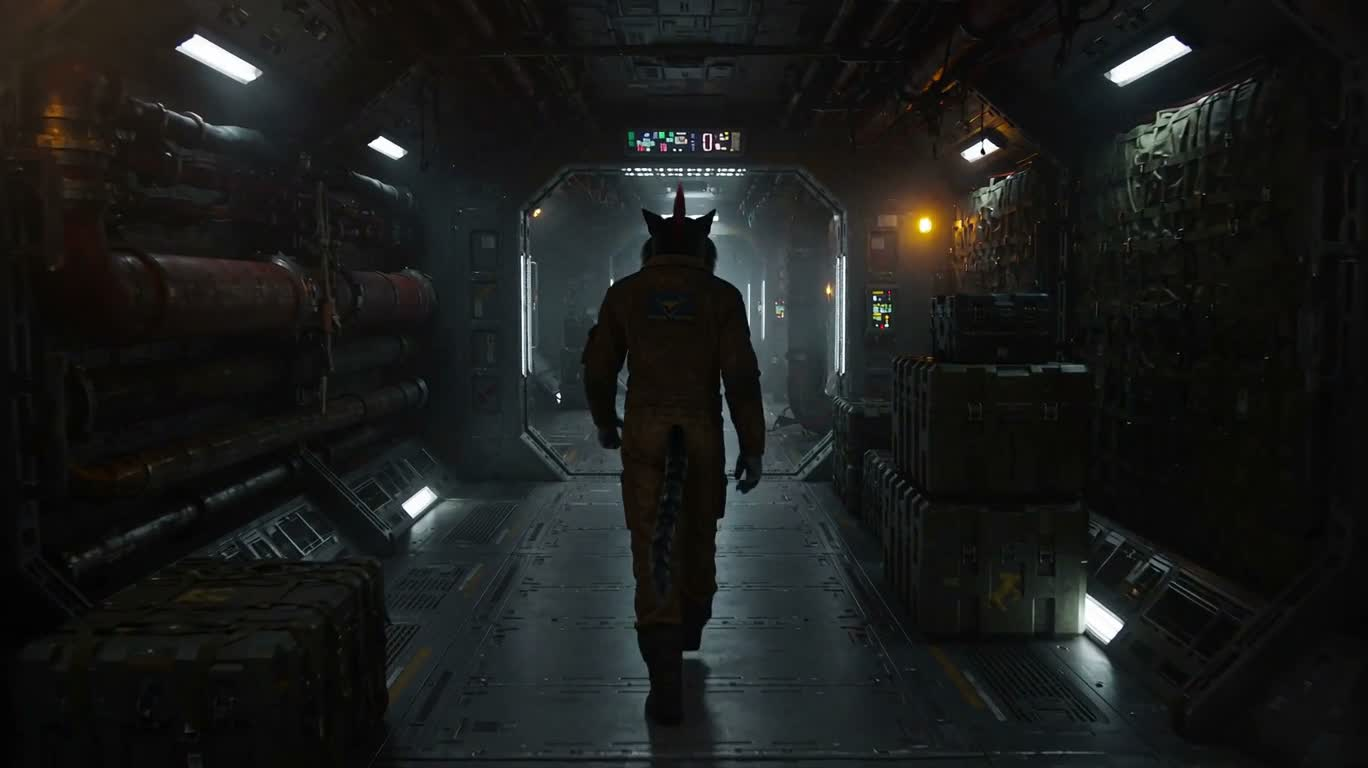 Deep Space Lynx Pilot — AI video creation