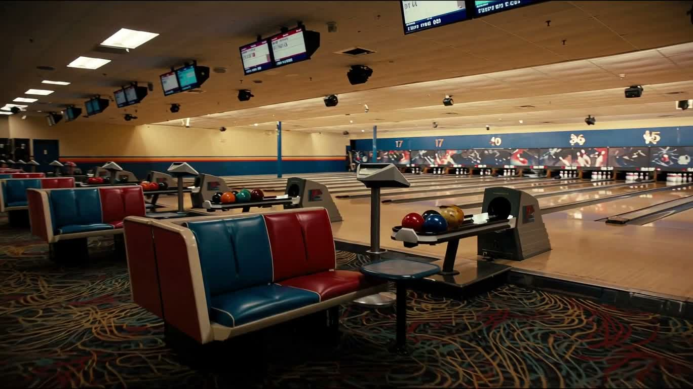 Retro Bowling Alley