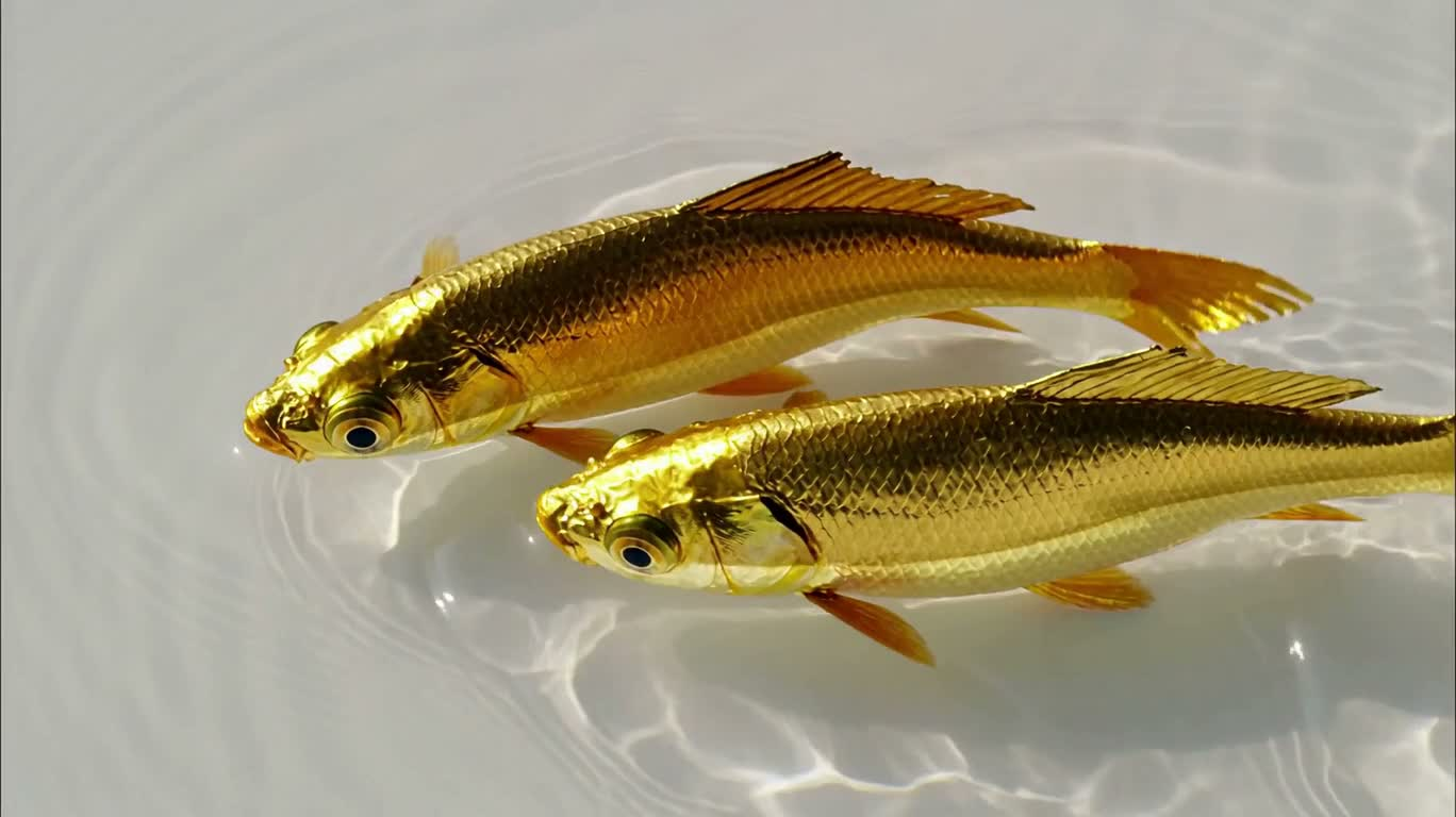 Nước trắng, bóng cá vàng