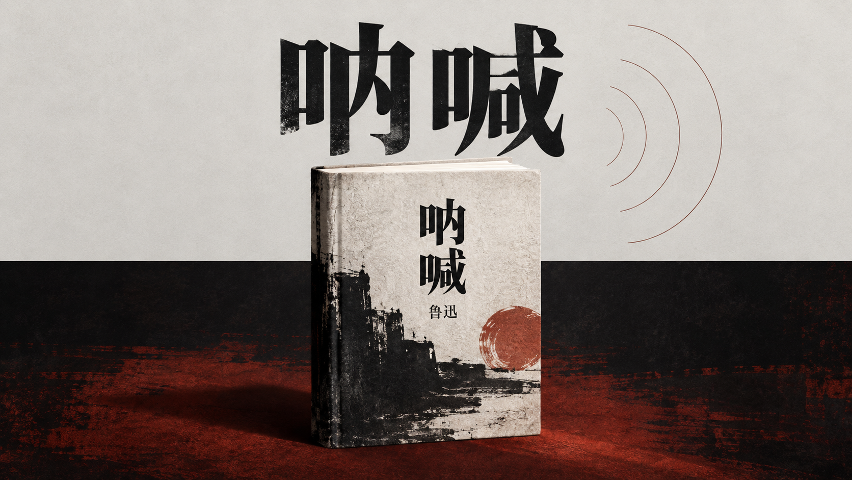 鲁迅《呐喊》双场跨界编辑推荐海报
