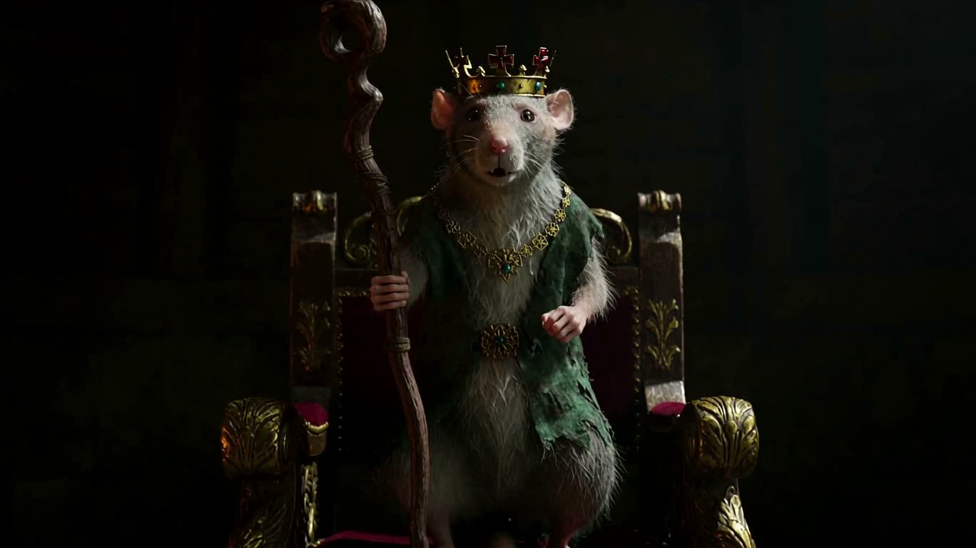 The Rat King's Furious Gaze — AI video creation