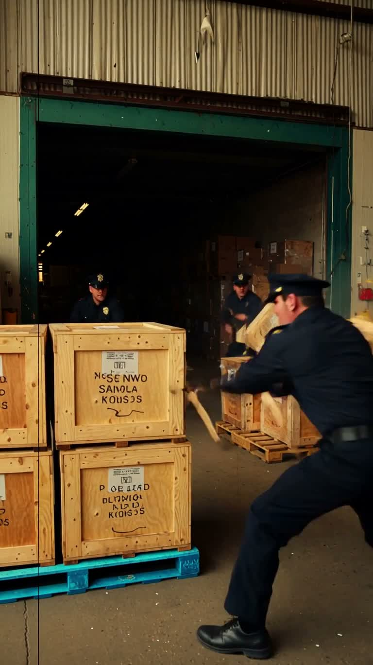 Dock Warehouse Fireline Raid