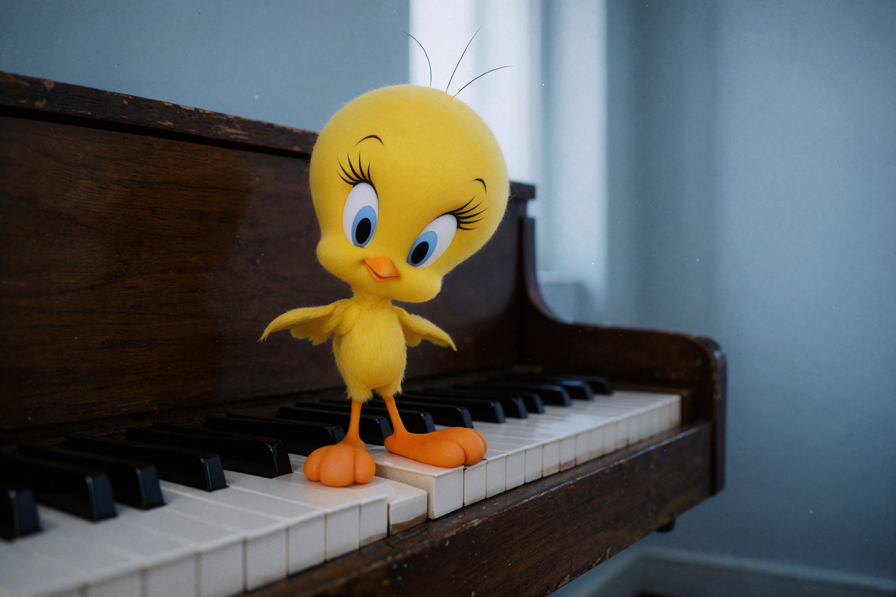 Tweety · Just One Note — AI image creation