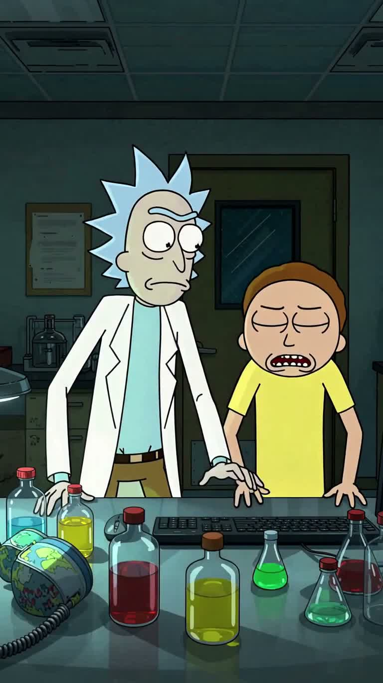Rick và Morty: Cổng dịch chuyển người thật