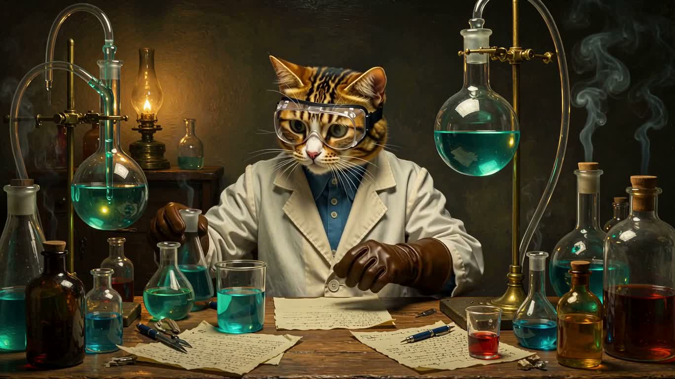 星光实验室里的猫科学家
