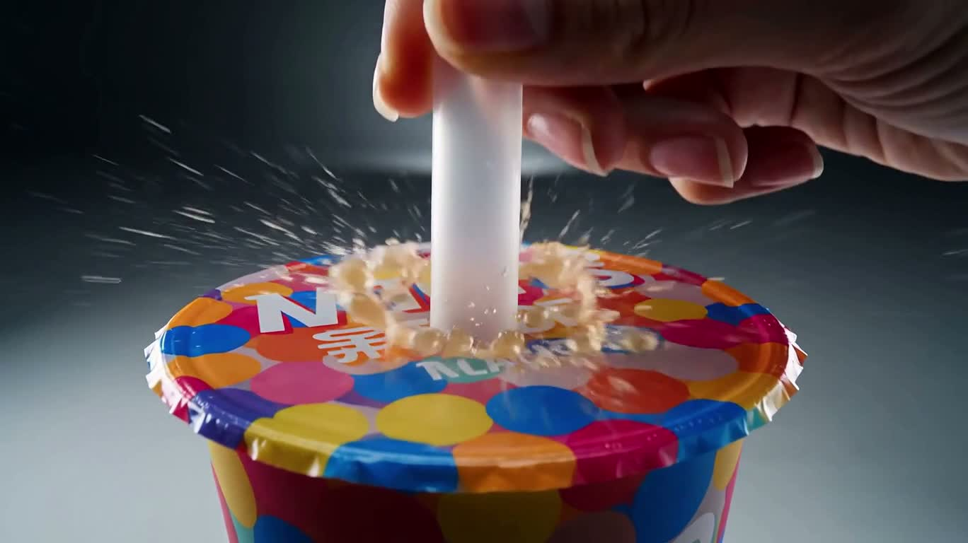 Portail liquide aux perles de thé au lait
