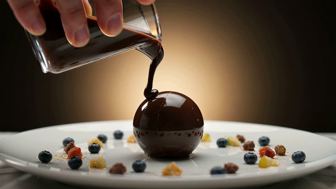 Bombe au chocolat coulant