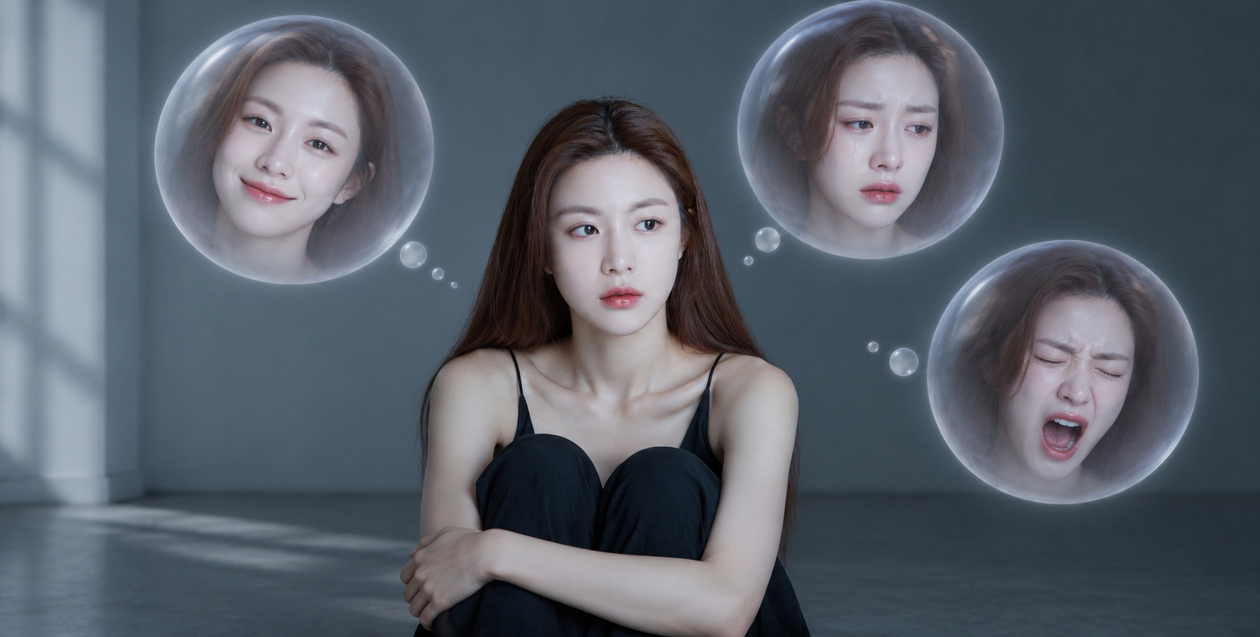 Thought Bubbles in Different Emotional States
