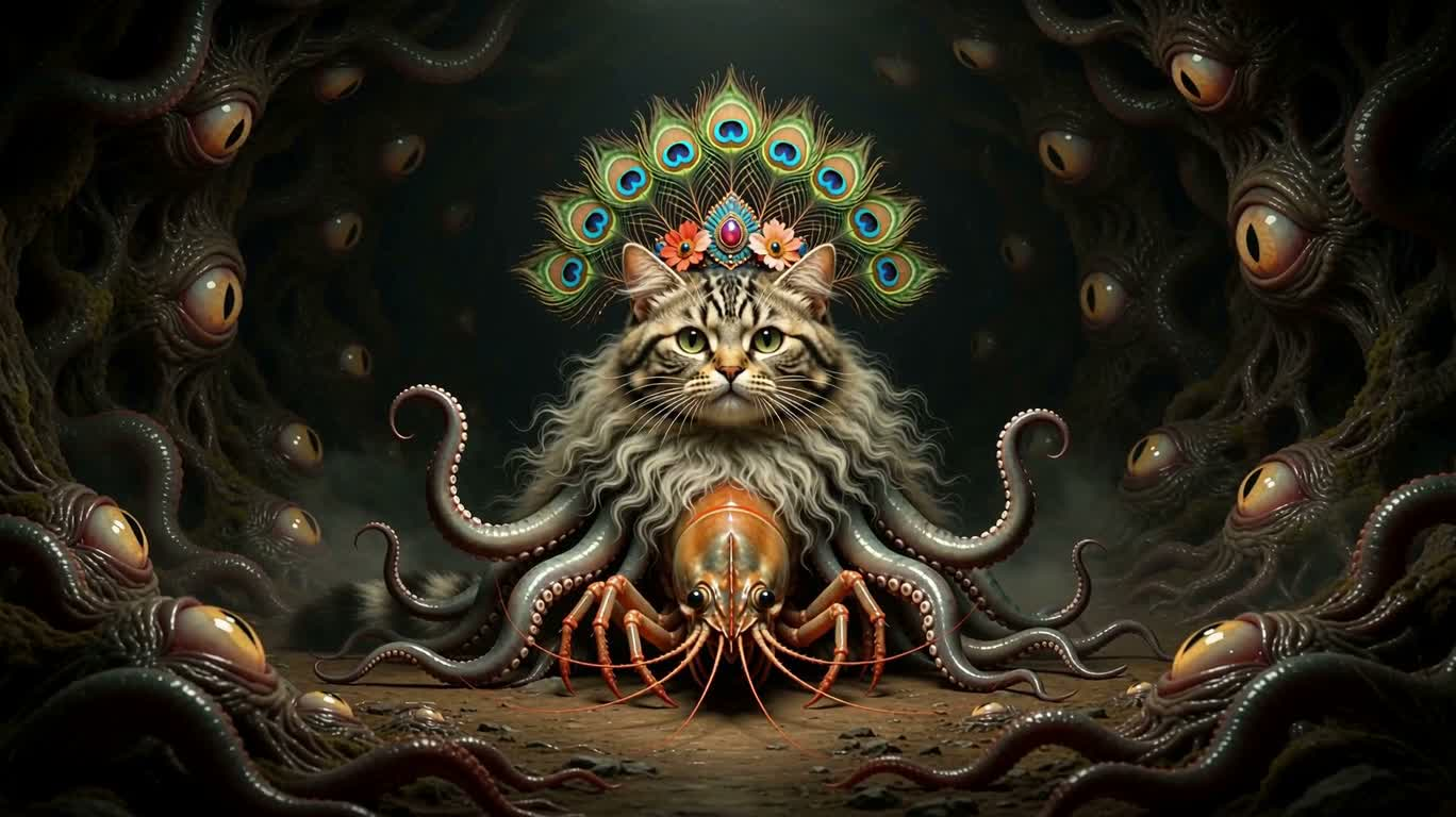 Ten-Thousand-Eyed Beast of the Dark Night