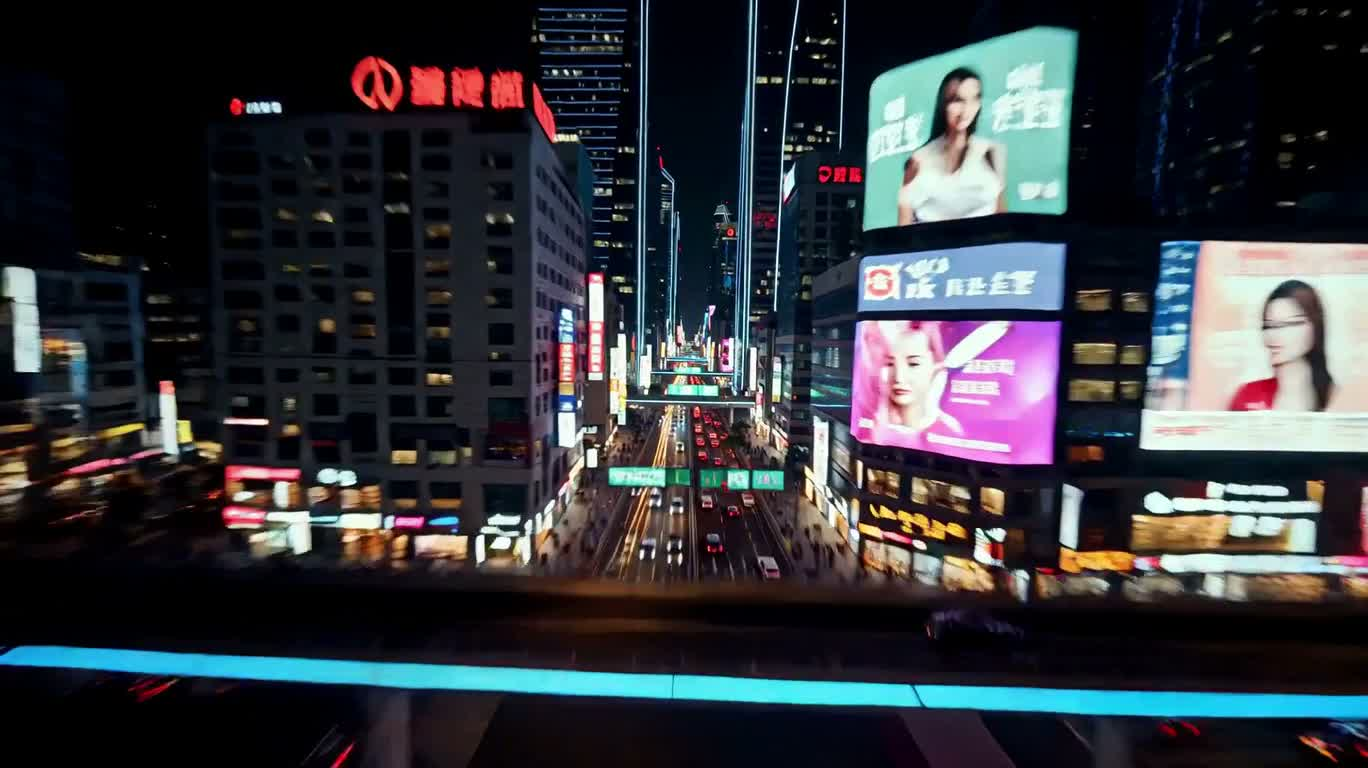 霓虹都市超速飞行