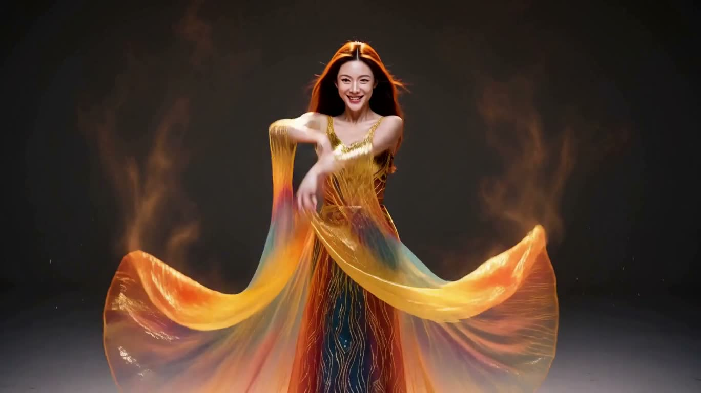 금실 춤꾼과 색채의 먼지