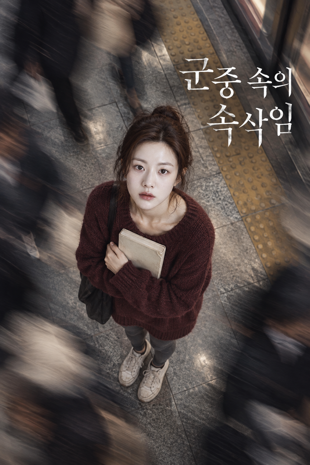 地下鉄の人混みのささやき:韓国心理ドラマのポスター