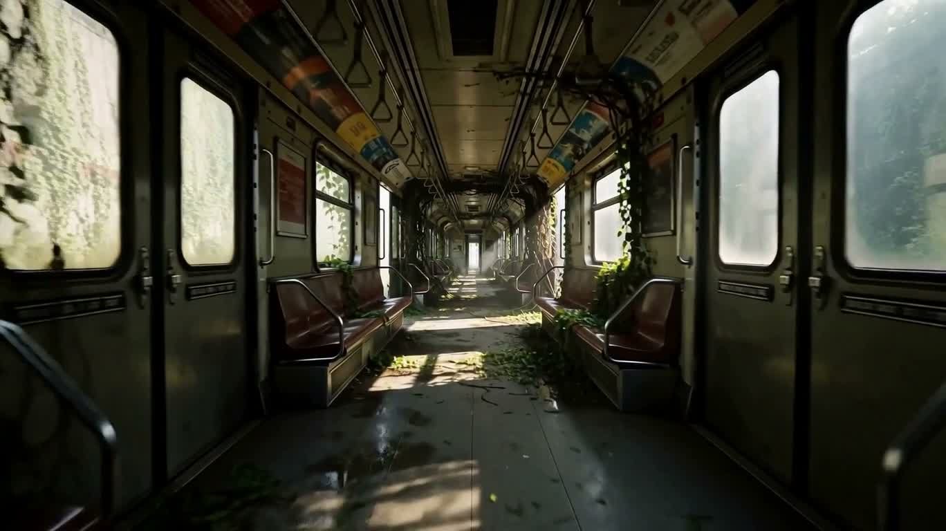 Nature's Return in an Abandoned Subway