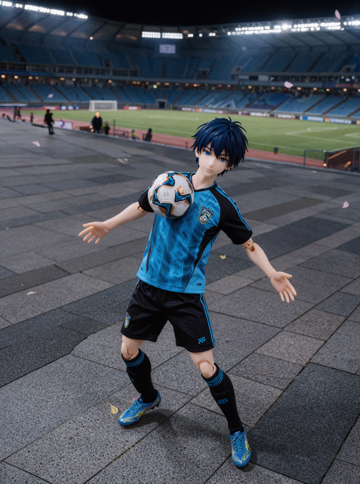 Isagi Yoichi · The Moment of First Touch · Street Snap — AI image creation