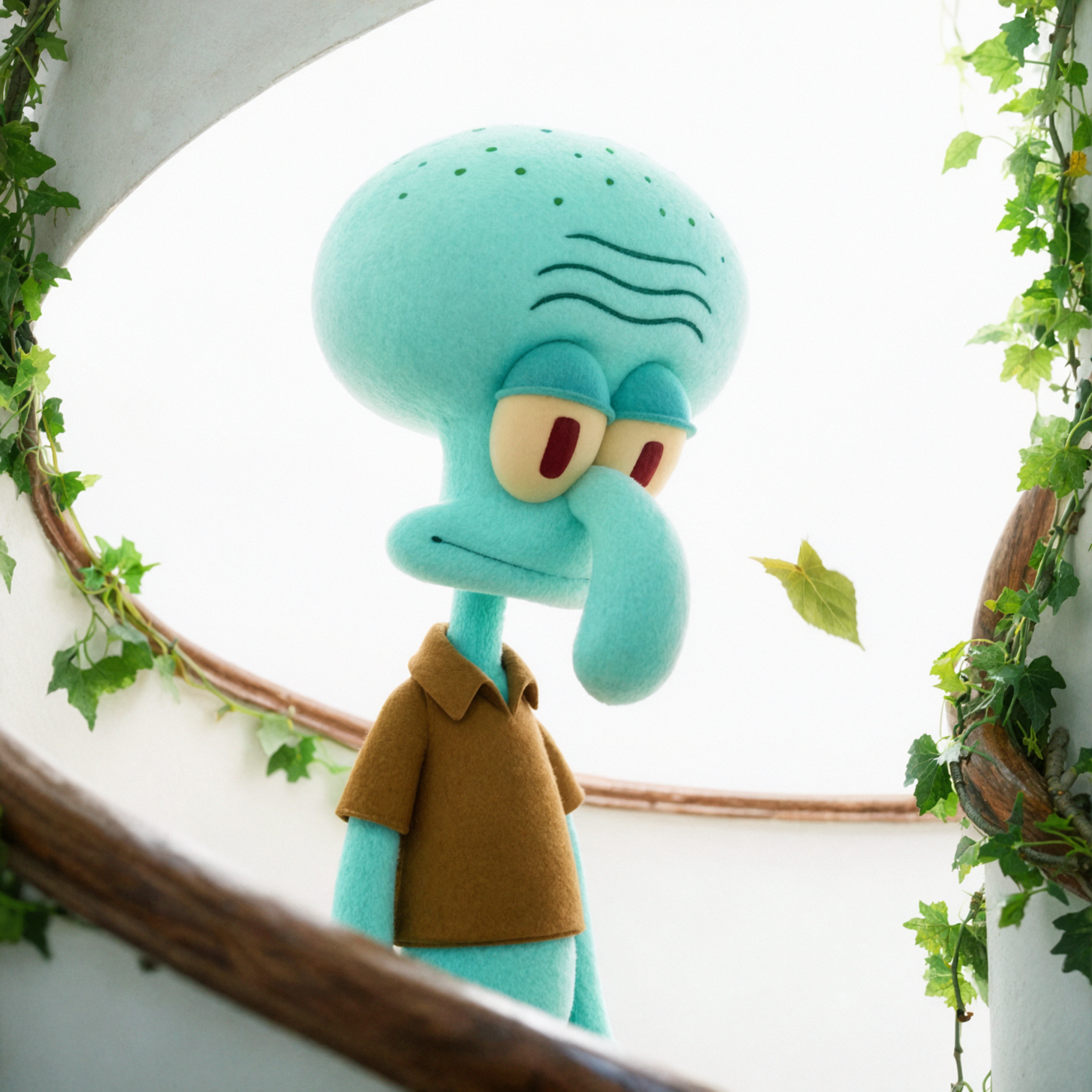 Squidward · High-Key Soft Light — AI image creation