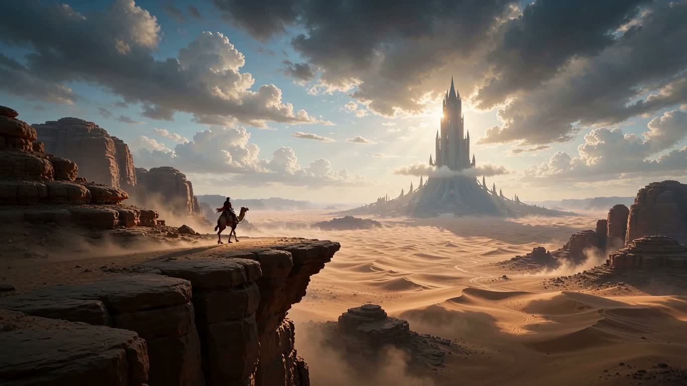Tower of Fate on the Cliff