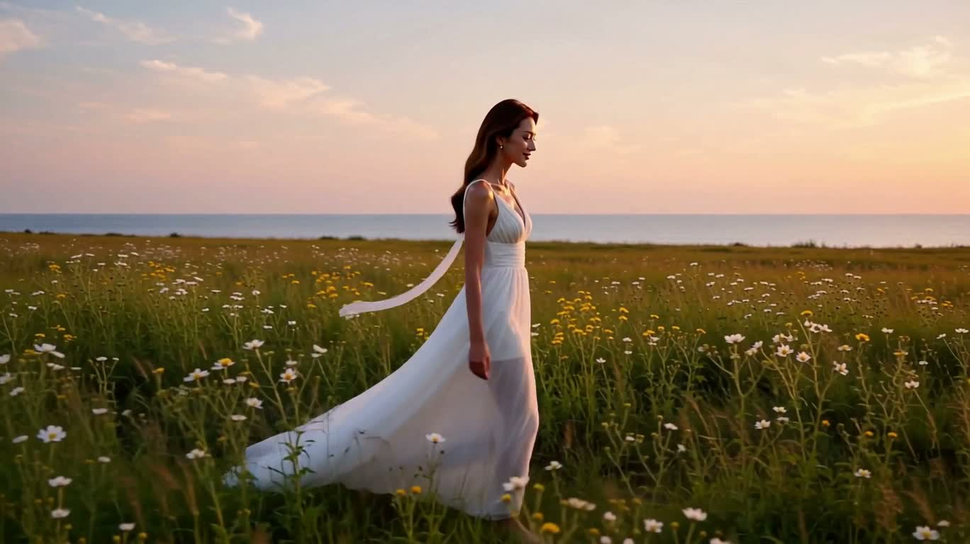 Gaze Across the Golden Meadow