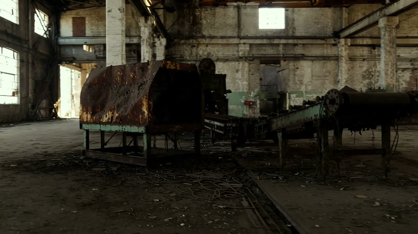 Abandoned Factory in Silence