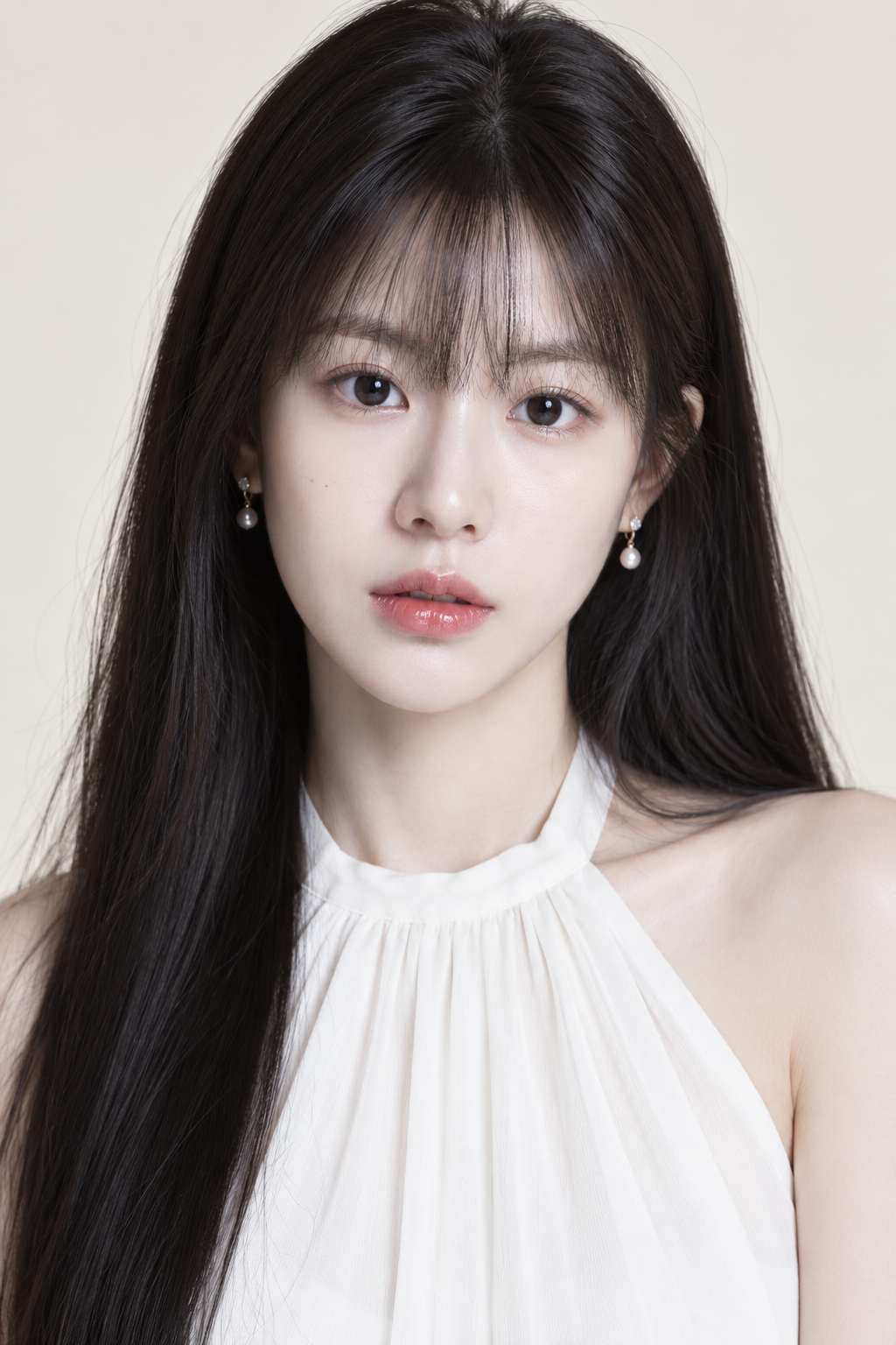 Portrait de mode élégant d'une jeune femme est-asiatique — AI image creation