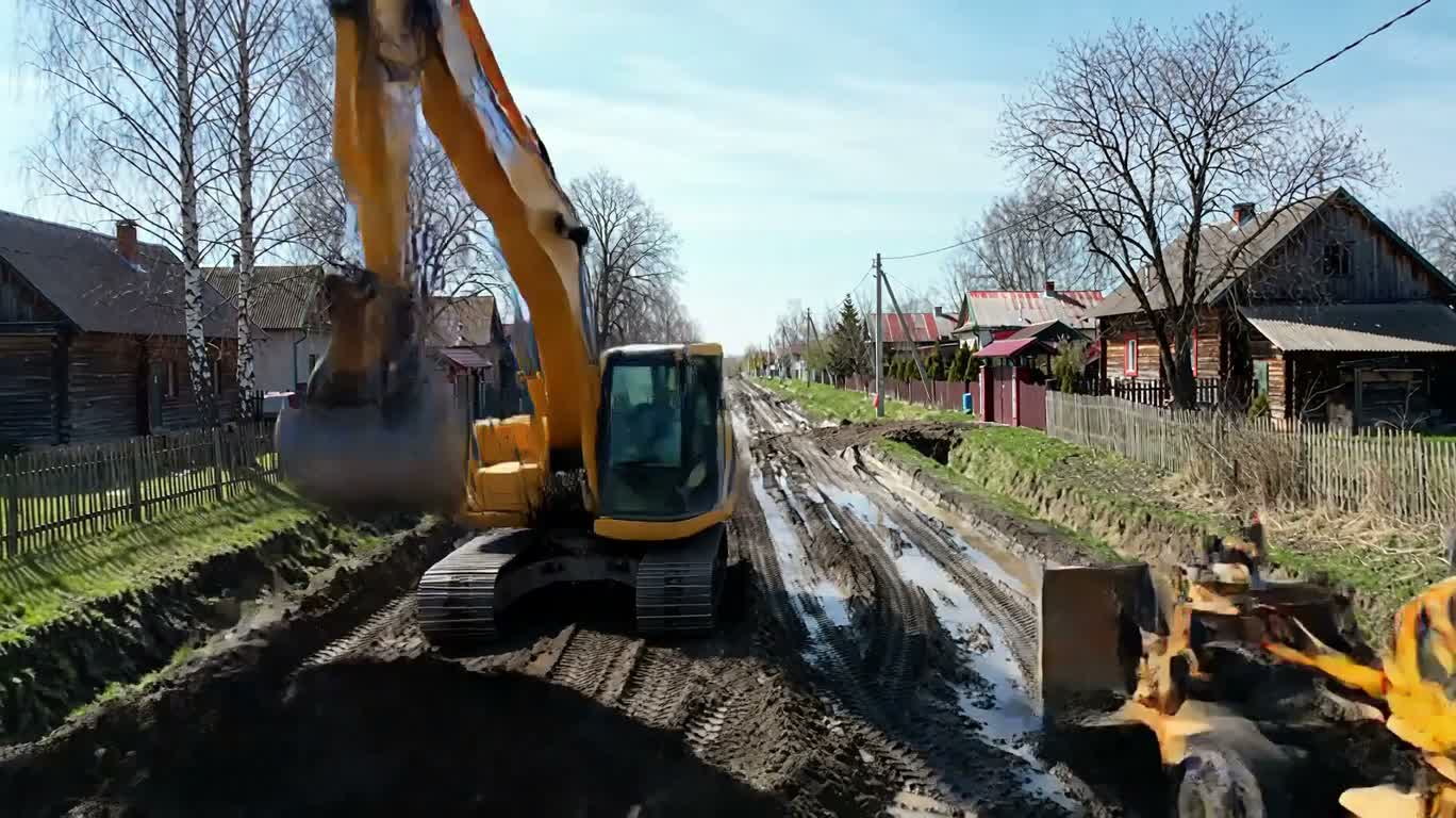 The Renewal of a Rural Mud Road