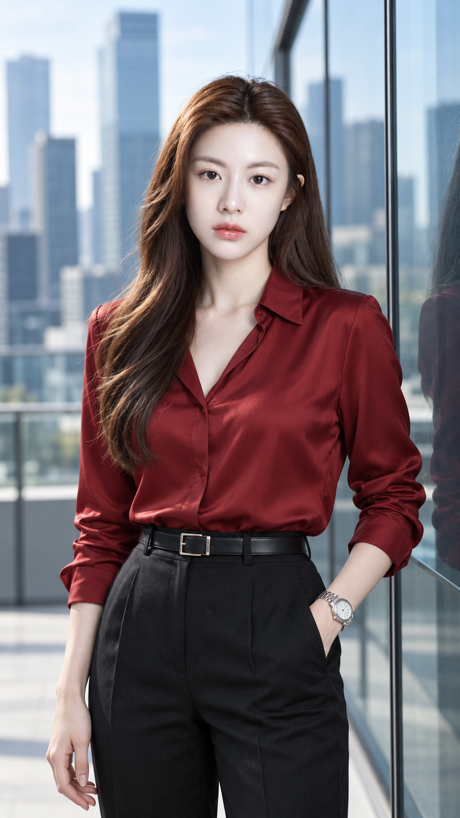 도시 테라스 엘리트 초상
