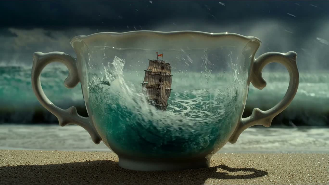 茶杯中的海上风暴