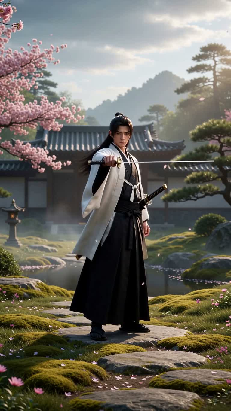 桜の結界・武士の舞