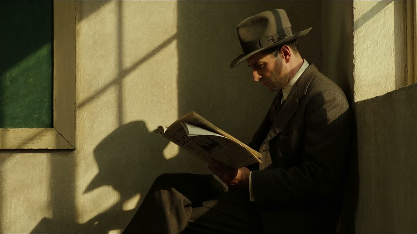 The Quiet Reader Looks Up