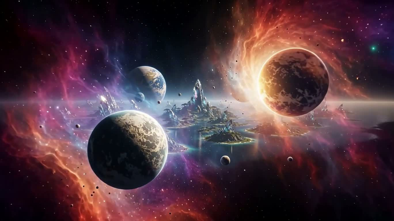 星間の宝物の不思議な世界