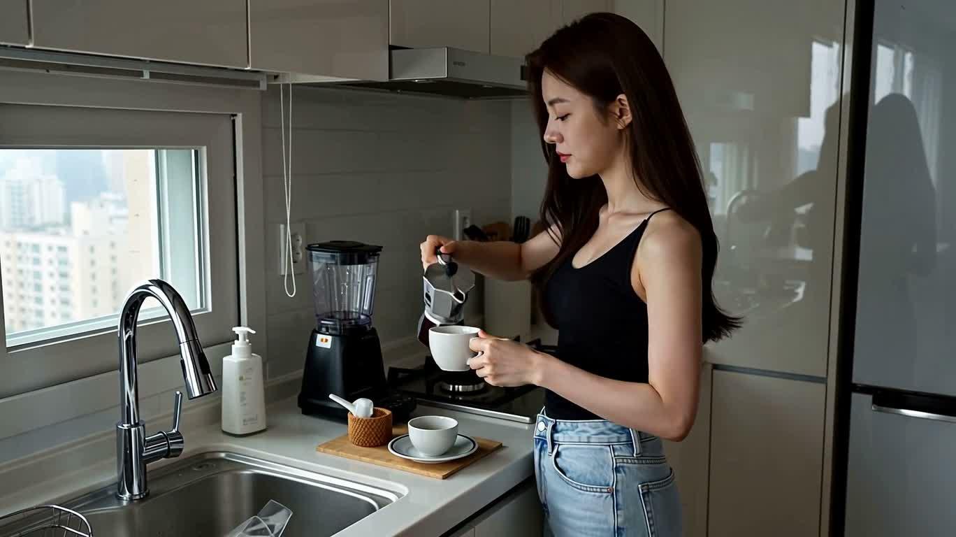 韩式自理晨间日常