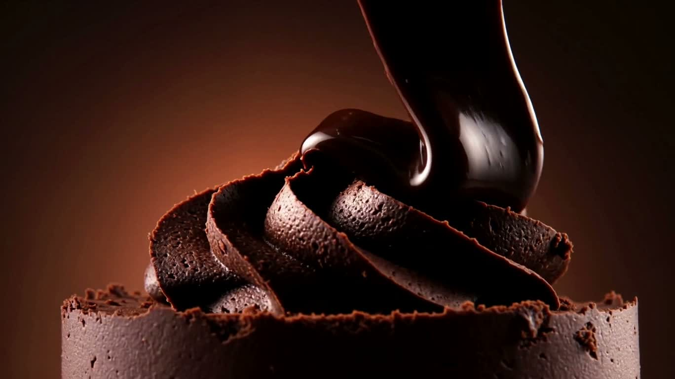 Dark Chocolate Luminous Flow
