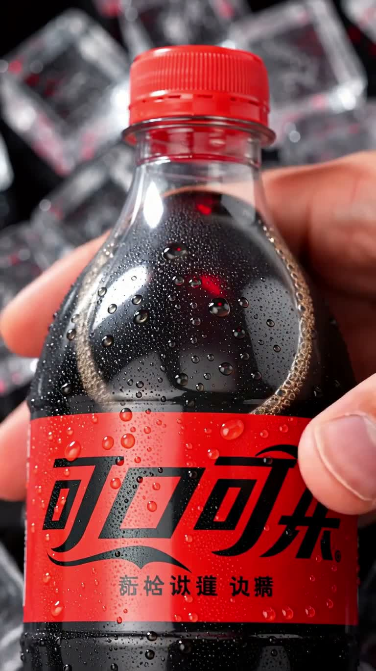 氷冷コーラのシネマティック広告