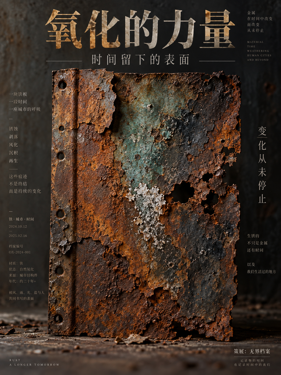 The Power of Oxidation Art Exhibition Poster