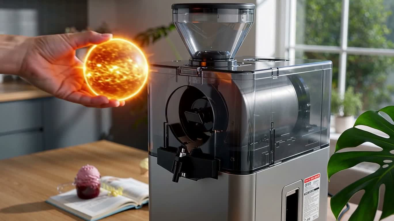 Le soleil fondu en glace