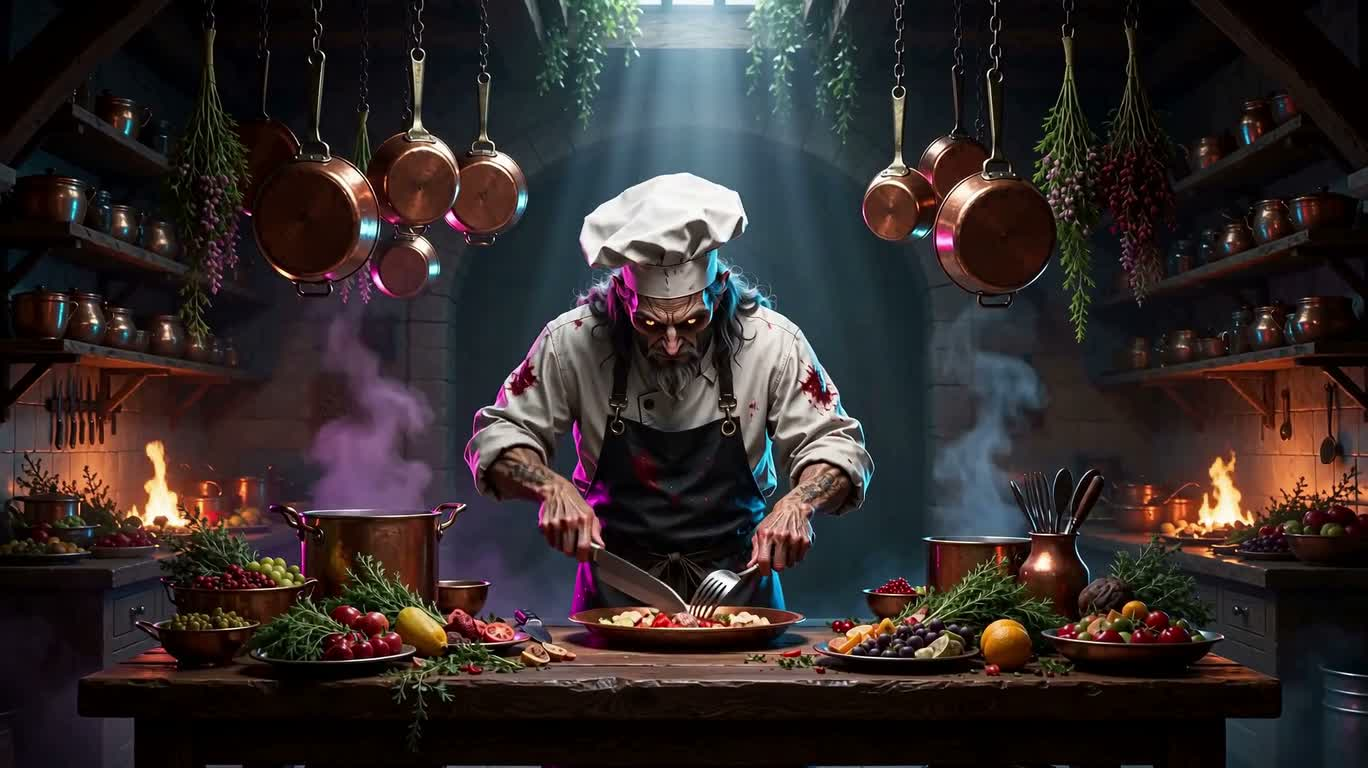 The Ancient Alien Chef's Prismatic Kitchen