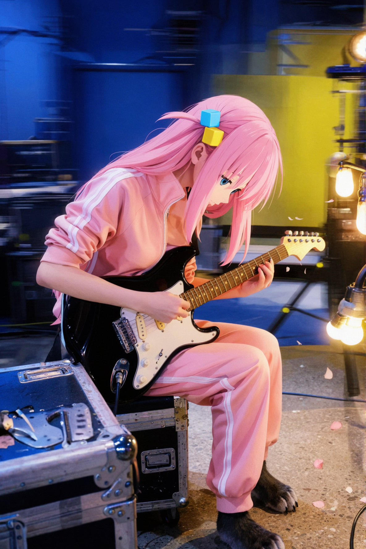 Hitori Gotoh · Backstage Soundcheck · Slow-Shutter Tracking