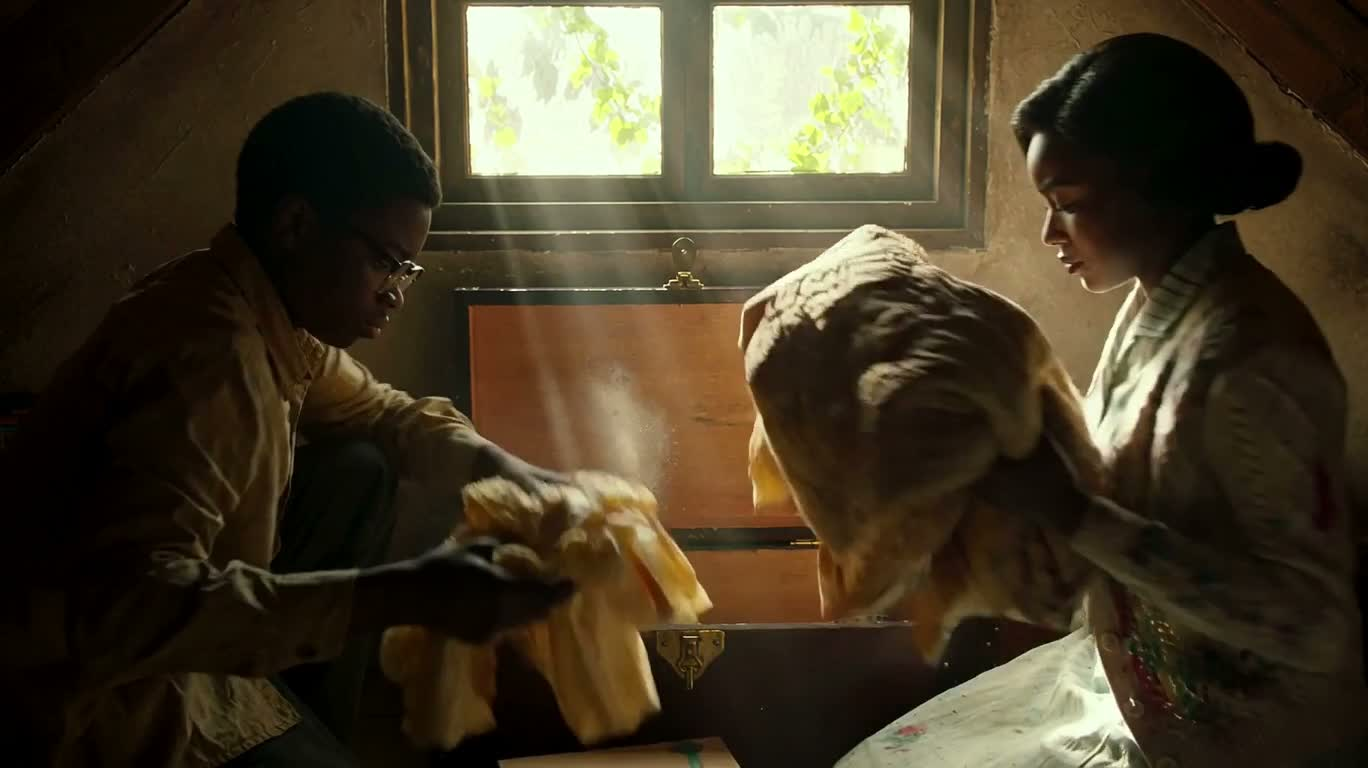 A Mother's Song in the Dusty Attic Light — AI video creation