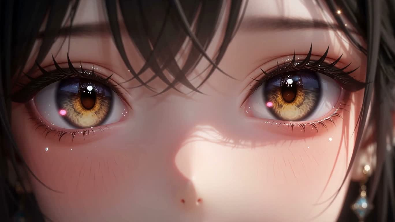 麗しき桜の瞳:ちびアニメ肖像 — AI video creation