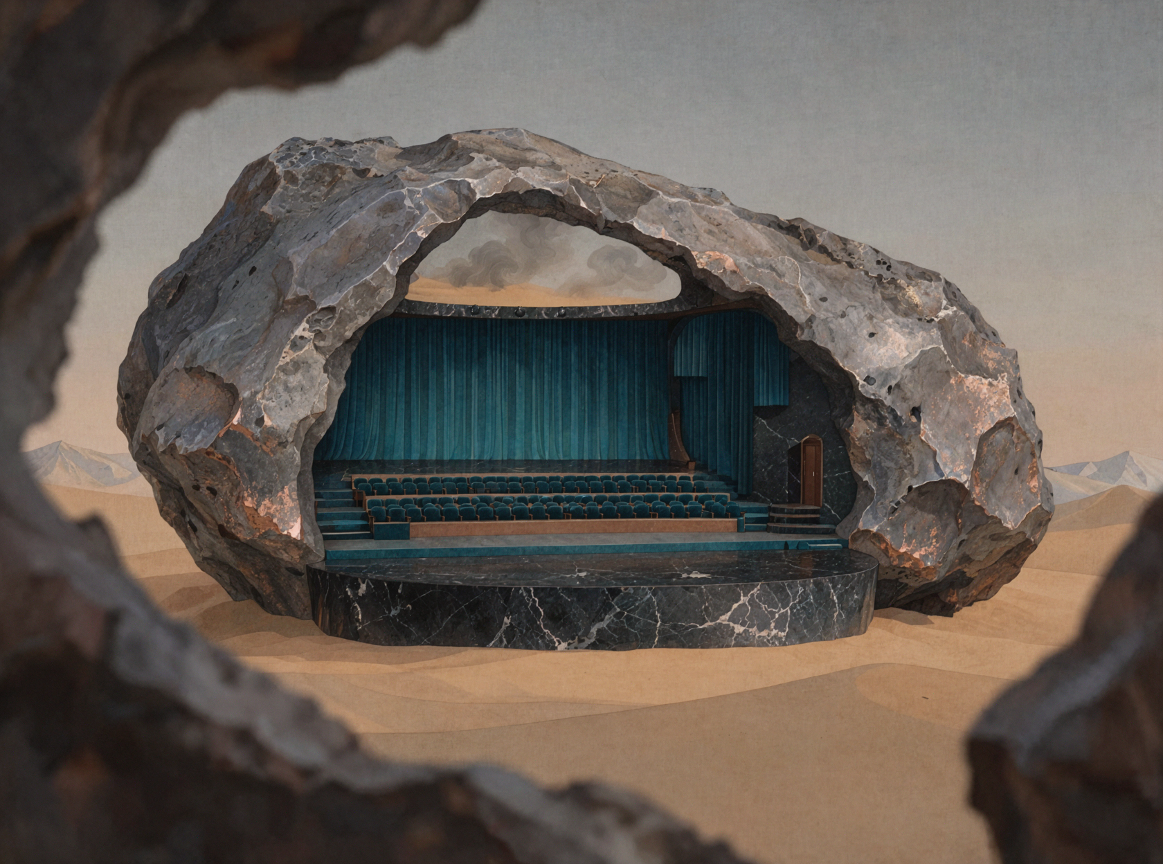 Desert Interstellar Opera House · Song Dynasty Gongbi