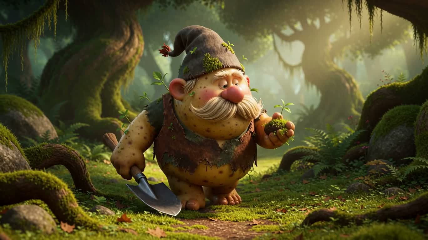 Les nains de pomme de terre de la forêt mystérieuse