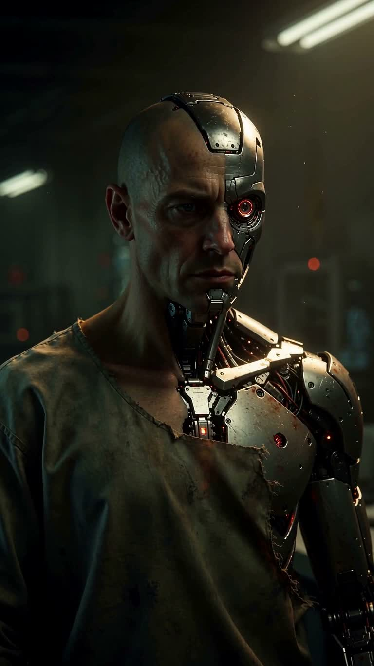 Portrait of a Half-Human, Half-Machine Researcher