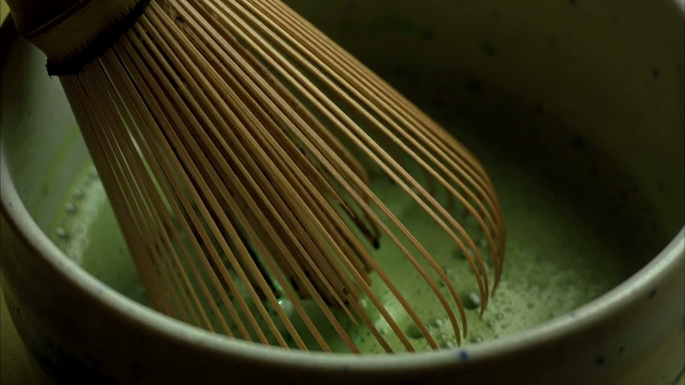 静謐な抹茶のディテール