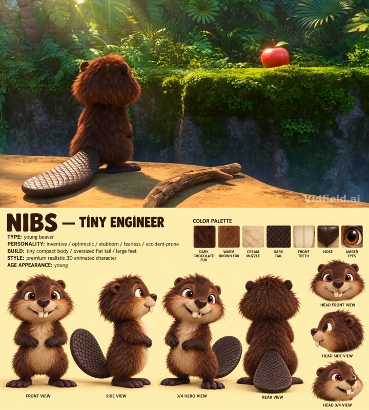 Nibs et la tortue endormie
