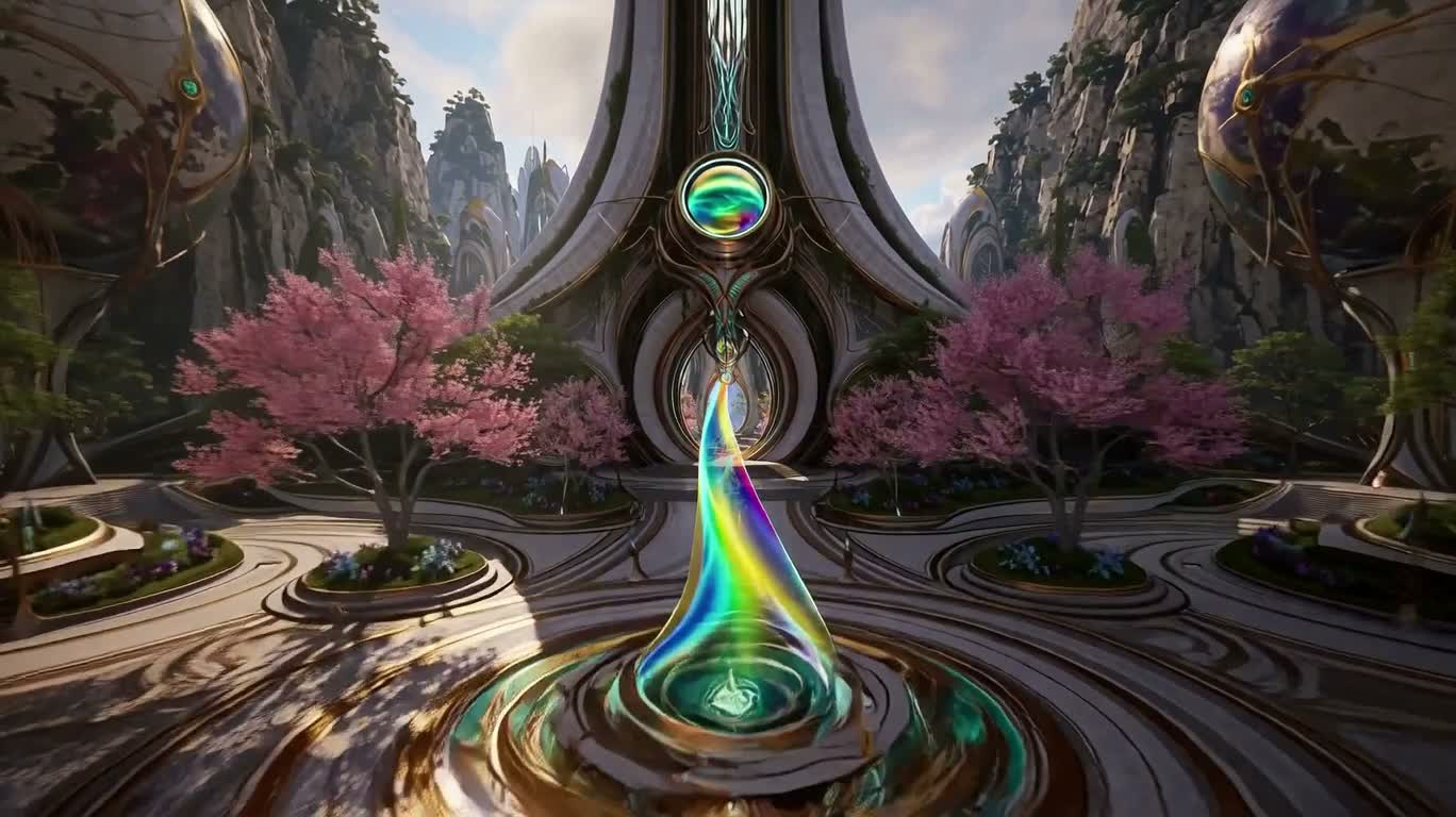 Utopie biomécanique néon