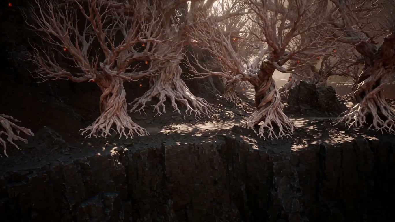 Bone Forest of the Abyss and Symbolic Light