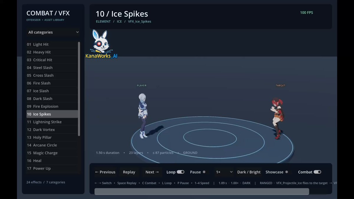 Pipeline automatisé de génération d'effets visuels pour jeux