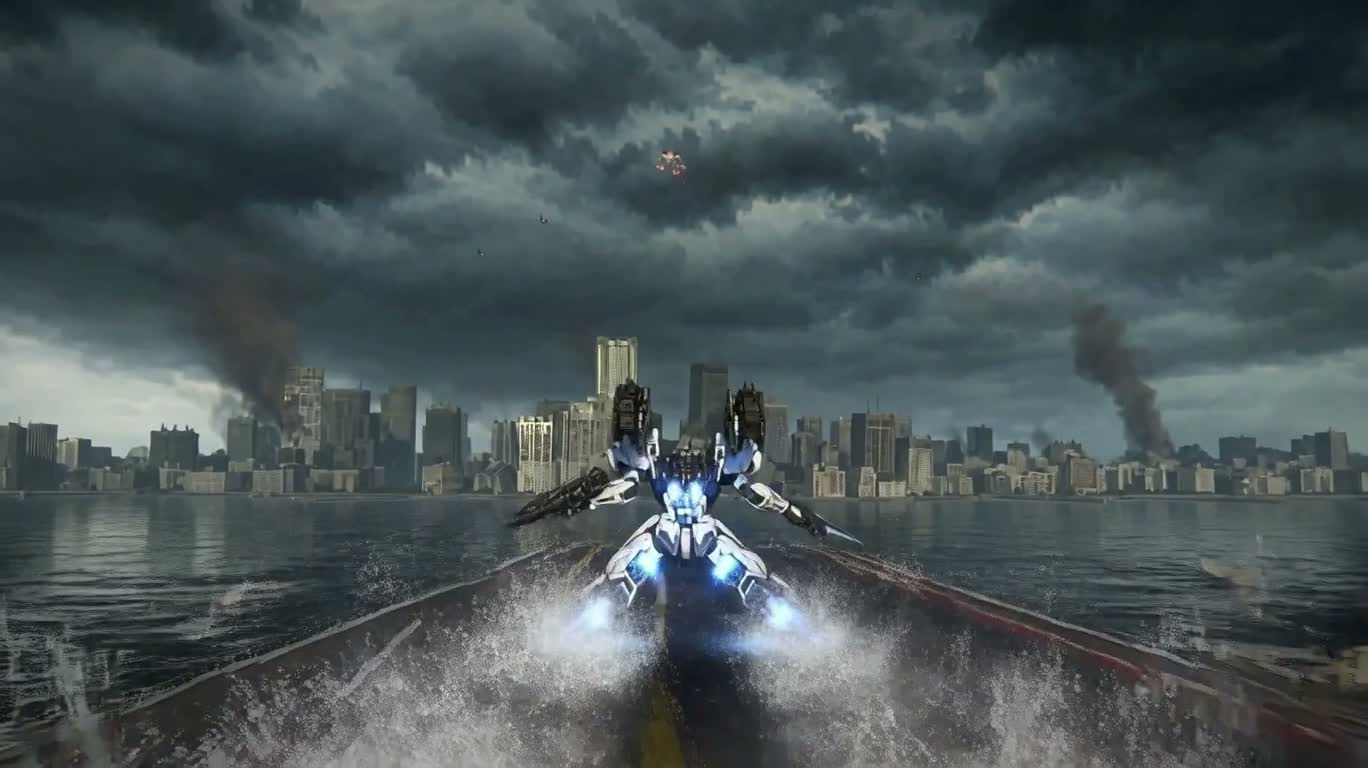 Duel de mechas au-dessus de la tempête